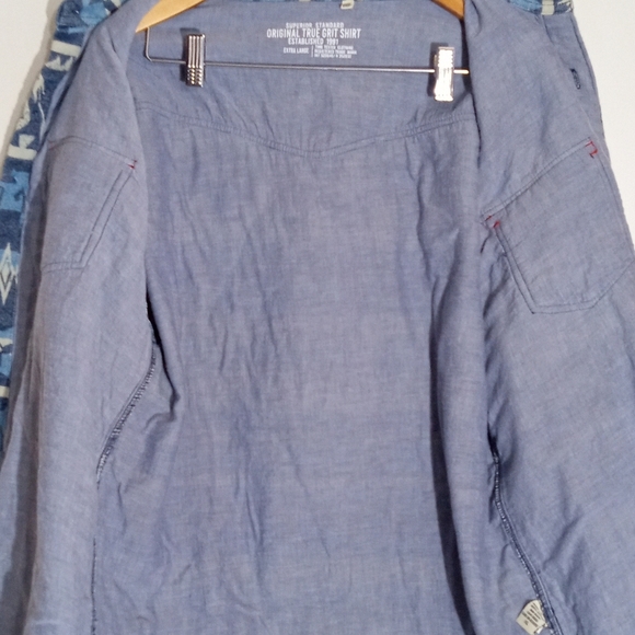 Superior Standard Original True Grit Southwestern button down shacket - Picture 8 of 13